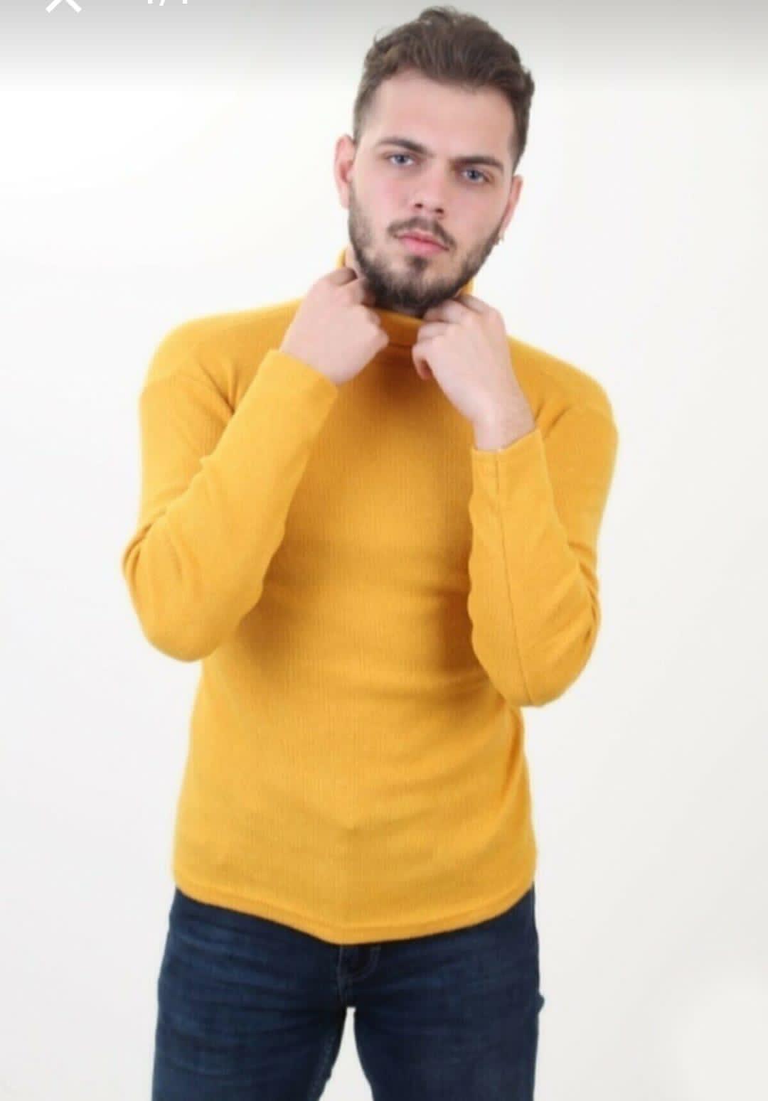 man's sweater